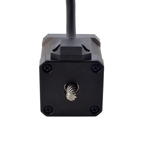 NEMA 17 Non-Captive Acme Linear Stepper Motor 2.5A 48mm Stack Screw Lead 25.4mm(1) Lead Length 200mm - 17N19S2504YF5-200RS | StepperOnline CA NEMA 17 Non-Captive Acme Linear Stepper Motor 2.5A 48mm Stack Screw Lead 25.4mm(1) Lead Length 200mm - 17N19S2504YF5-200RS | StepperOnline CA
