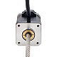NEMA 17 Non-Captive Acme Linear Stepper Motor 2.5A 48mm Stack Screw Lead 25.4mm(1) Lead Length 200mm - 17N19S2504YF5-200RS | StepperOnline CA NEMA 17 Non-Captive Acme Linear Stepper Motor 2.5A 48mm Stack Screw Lead 25.4mm(1) Lead Length 200mm - 17N19S2504YF5-200RS | StepperOnline CA