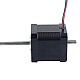 Nema 17 Non-captive 48mm Stack 2.6A Lead 2.4384mm(0.096") Length 250mm - 17N19S2604JE4-250RS | StepperOnline CA