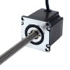 Nema 23 Non-captive 56mm Stack 2.0A Lead 2mm(0.07874) Length 250mm - 23N22S2004AJ4-250RS | StepperOnline CA