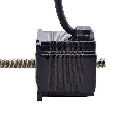 NEMA 23 Non-Captive Acme Linear Stepper Motor 3.0A 56mm Stack Screw Lead 1.27mm(0.05) Lead Length 250mm - 23N22S3004FG5-250RS | StepperOnline CA