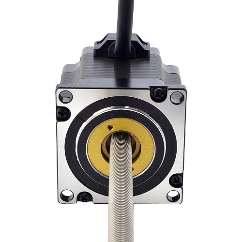 NEMA 23 Non-Captive Acme Linear Stepper Motor 3.0A 56mm Stack Screw Lead 1.27mm(0.05) Lead Length 250mm - 23N22S3004FG5-250RS | StepperOnline CA