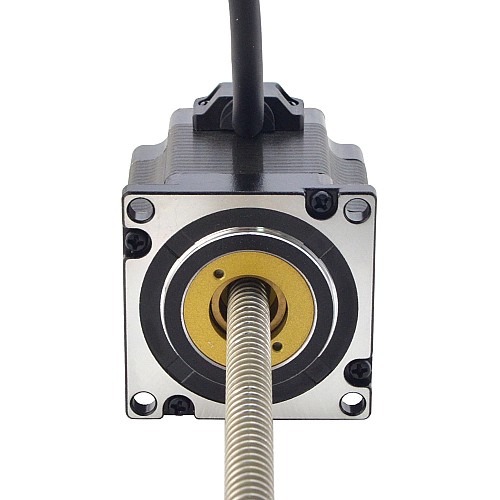 NEMA 23 Non-Captive Acme Linear Stepper Motor 3.0A 56mm Stack Screw Lead 2.54mm(0.1) Lead Length 250mm - 23N22S3004GG5-250RS | StepperOnline CA NEMA 23 Non-Captive Acme Linear Stepper Motor 3.0A 56mm Stack Screw Lead 2.54mm(0.1) Lead Length 250mm - 23N22S3004GG5-250RS | StepperOnline CA
