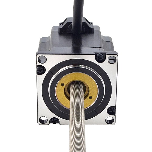 NEMA 23 Non-Captive Acme Linear Stepper Motor 3.0A 56mm Stack Screw Lead 5.08mm(0.2) Lead Length 250mm - 23N22S3004HG5-250RS | StepperOnline CA NEMA 23 Non-Captive Acme Linear Stepper Motor 3.0A 56mm Stack Screw Lead 5.08mm(0.2) Lead Length 250mm - 23N22S3004HG5-250RS | StepperOnline CA