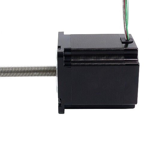 Nema 23 Non-captive 66mm Stack 2.5A Lead 5.08mm(0.2) Length 150mm - 23N26S2504HG5-150RS | StepperOnline CA Nema 23 Non-captive 66mm Stack 2.5A Lead 5.08mm(0.2) Length 150mm - 23N26S2504HG5-150RS | StepperOnline CA
