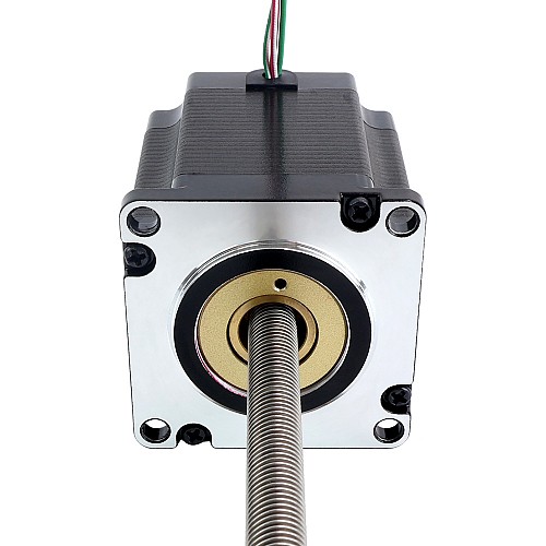 Nema 23 Non-captive 66mm Stack 2.5A Lead 5.08mm(0.2) Length 150mm - 23N26S2504HG5-150RS | StepperOnline CA Nema 23 Non-captive 66mm Stack 2.5A Lead 5.08mm(0.2) Length 150mm - 23N26S2504HG5-150RS | StepperOnline CA
