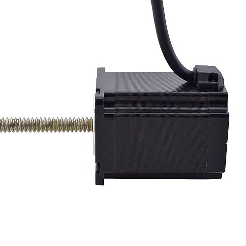 NEMA 23 Non-Captive Acme Linear Stepper Motor 4.0A 75mm Stack Screw Lead 2.54mm(0.1) Lead Length 250mm - 23N30S4004GG5-250RS | StepperOnline CA NEMA 23 Non-Captive Acme Linear Stepper Motor 4.0A 75mm Stack Screw Lead 2.54mm(0.1) Lead Length 250mm - 23N30S4004GG5-250RS | StepperOnline CA