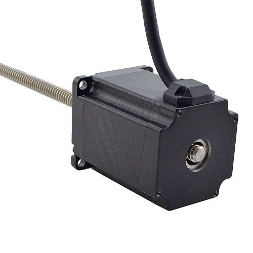 NEMA 23 Non-Captive Acme Linear Stepper Motor 4.0A 75mm Stack Screw Lead 2.54mm(0.1) Lead Length 250mm - 23N30S4004GG5-250RS | StepperOnline CA NEMA 23 Non-Captive Acme Linear Stepper Motor 4.0A 75mm Stack Screw Lead 2.54mm(0.1) Lead Length 250mm - 23N30S4004GG5-250RS | StepperOnline CA