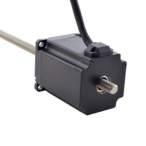 NEMA 23 Non-Captive Acme Linear Stepper Motor 4.0A 75mm Stack Screw Lead 5.08mm(0.2) Lead Length 250mm - 23N30S4004HG5-250RS | StepperOnline CA NEMA 23 Non-Captive Acme Linear Stepper Motor 4.0A 75mm Stack Screw Lead 5.08mm(0.2) Lead Length 250mm - 23N30S4004HG5-250RS | StepperOnline CA