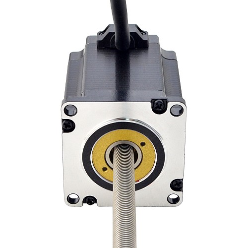 NEMA 23 Non-Captive Acme Linear Stepper Motor 4.0A 75mm Stack Screw Lead 5.08mm(0.2) Lead Length 250mm - 23N30S4004HG5-250RS | StepperOnline CA NEMA 23 Non-Captive Acme Linear Stepper Motor 4.0A 75mm Stack Screw Lead 5.08mm(0.2) Lead Length 250mm - 23N30S4004HG5-250RS | StepperOnline CA