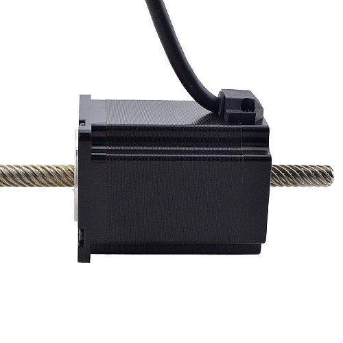 NEMA 23 Non-Captive Acme Linear Stepper Motor 4.0A 75mm Stack Screw Lead 25.4mm(1) Lead Length 250mm - 23N30S4004YG5-250RS | StepperOnline CA NEMA 23 Non-Captive Acme Linear Stepper Motor 4.0A 75mm Stack Screw Lead 25.4mm(1) Lead Length 250mm - 23N30S4004YG5-250RS | StepperOnline CA
