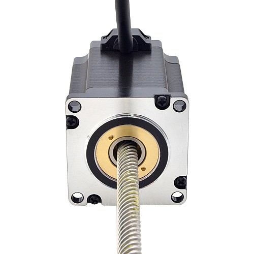 NEMA 23 Non-Captive Acme Linear Stepper Motor 4.0A 75mm Stack Screw Lead 25.4mm(1) Lead Length 250mm - 23N30S4004YG5-250RS | StepperOnline CA NEMA 23 Non-Captive Acme Linear Stepper Motor 4.0A 75mm Stack Screw Lead 25.4mm(1) Lead Length 250mm - 23N30S4004YG5-250RS | StepperOnline CA