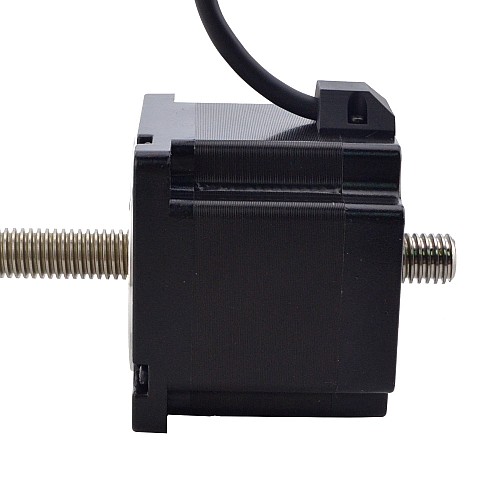 NEMA 34 Non-Captive Acme Linear Stepper Motor 5.5A 76mm Stack Screw Lead 2.54mm(0.1) Lead Length 300mm - 34N30S5504GK5-300RS | StepperOnline CA