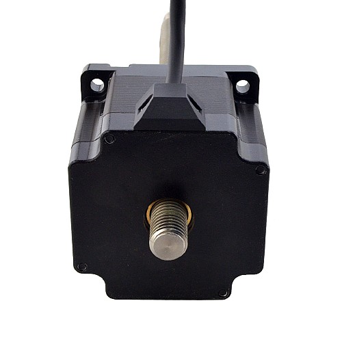 NEMA 34 Non-Captive Acme Linear Stepper Motor 5.5A 76mm Stack Screw Lead 2.54mm(0.1) Lead Length 300mm - 34N30S5504GK5-300RS | StepperOnline CA