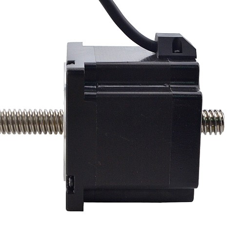 NEMA 34 Non-Captive Acme Linear Stepper Motor 5.5A 76mm Stack Screw Lead 6.35mm(0.25) Lead Length 300mm - 34N30S5504RK5-300RS | StepperOnline CA NEMA 34 Non-Captive Acme Linear Stepper Motor 5.5A 76mm Stack Screw Lead 6.35mm(0.25) Lead Length 300mm - 34N30S5504RK5-300RS | StepperOnline CA