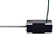 Nema 6 	Non-Captive Linear Stepper Motor 0.3A 32mm Stack Screw Lead 1mm(0.03937) Lead Length 100mm - 6N13S0304SR7-100RS | StepperOnline CA
