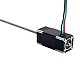 Nema 6 	Non-Captive Linear Stepper Motor 0.3A 32mm Stack Screw Lead 1mm(0.03937) Lead Length 100mm - 6N13S0304SR7-100RS | StepperOnline CA