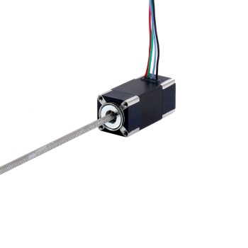 Nema 6 Non-Captive Linear Stepper Motor 0.3A 32mm Stack Screw Lead 1mm(0.03937") Lead Length 100mm Nema 6 Non-Captive Linear Stepper Motor 0.3A 32mm Stack Screw Lead 1mm(0.03937") Lead Length 100mm