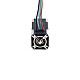 Nema 6 	Non-Captive Linear Stepper Motor 0.3A 32mm Stack Screw Lead 1mm(0.03937) Lead Length 100mm - 6N13S0304SR7-100RS | StepperOnline CA