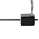 Nema 8 Non-captive 28.2mm Stack 0.24A Lead 0.6096mm(0.024) Length 150mm - 8N11S0244CC5-150RS | StepperOnline CA