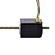 NEMA 8 Non-Captive Acme Linear Stepper Motor 0.5A 28.2mm StackScrew Lead 2mm(0.07874) Lead Length 150mm - 8N11S0504AC5-150RS | StepperOnline CA NEMA 8 Non-Captive Acme Linear Stepper Motor 0.5A 28.2mm StackScrew Lead 2mm(0.07874) Lead Length 150mm - 8N11S0504AC5-150RS | StepperOnline CA