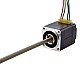 NEMA 8 Non-Captive Acme Linear Stepper Motor 0.5A 28.2mm Stack Screw Lead 1mm(0.03937) Lead Length 150mm - 8N11S0504SC5-150RS | StepperOnline CA