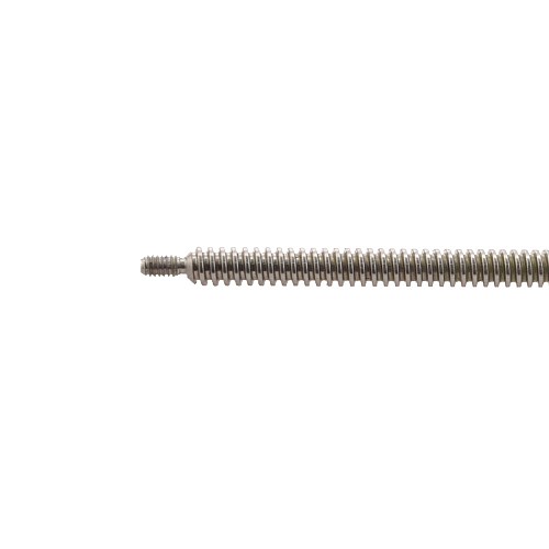 NEMA 8 Non-Captive Acme Linear Stepper Motor 0.5A 28.2mm Stack Screw Lead 1mm(0.03937) Lead Length 150mm - 8N11S0504SC5-150RS | StepperOnline CA