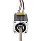 NEMA 8 Non-Captive Acme Linear Stepper Motor 0.5A 28.2mm Stack Screw Lead 1mm(0.03937) Lead Length 150mm - 8N11S0504SC5-150RS | StepperOnline CA