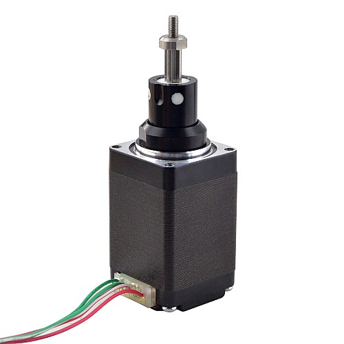 Nema 11 Captive 46mm Stack 0.35A Lead 0.635mm(0.025) Travel 12.7mm - 11C13S0754ED3-013RS | StepperOnline CA