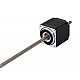 Nema 11 Non-captive 32mm Stack 0.42A Lead 2.54mm(0.1) Length 150mm - 11N13S0424GD3-150RS | StepperOnline CA