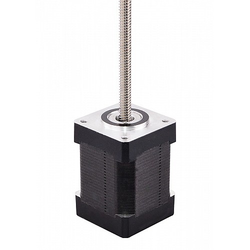 Nema 14 Non-captive 48mm Stack 0.91A Lead 0.794mm(0.031) Length 250mm - 14N17S0914LF3-250RS | StepperOnline CA