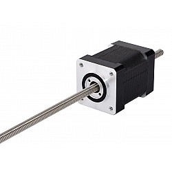 CN On Sale - Nema 14 Non-captive 48mm Stack 0.91A Lead 4.8768mm(0.192") Length 250mm