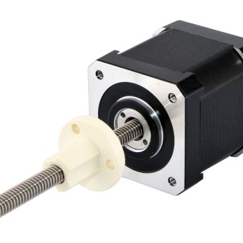 CN On Sale - Nema 17 External 48mm Stack 2.6A Lead 4.877mm(0.192") Length 250mm