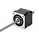 Nema 17 Non-captive 34mm Stack 1.5A Lead 4.877mm(0.192) Length 150mm - 17N13S1504QE3-150RS | StepperOnline CA Nema 17 Non-captive 34mm Stack 1.5A Lead 4.877mm(0.192) Length 150mm - 17N13S1504QE3-150RS | StepperOnline CA