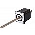 Nema 23 Non-captive 66mm Stack 2.5A Lead 1.5875mm(0.0625") Length 250mm