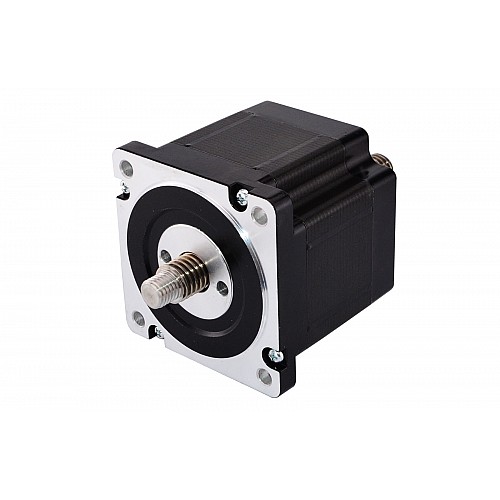 Nema 34 Non-captive 79mm Stack 3.12A Lead 6.35mm(0.25) Length 150mm - 34N31S3124RK3-150RS | StepperOnline CA Nema 34 Non-captive 79mm Stack 3.12A Lead 6.35mm(0.25) Length 150mm - 34N31S3124RK3-150RS | StepperOnline CA
