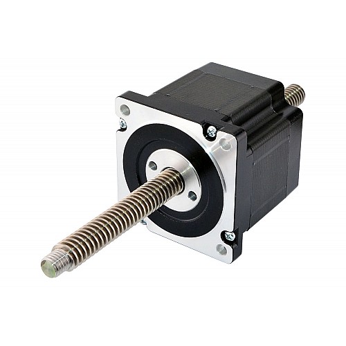 Nema 34 Non-captive 79mm Stack 3.12A Lead 6.35mm(0.25) Length 250mm - 34N31S3124RK3-250RS | StepperOnline CA Nema 34 Non-captive 79mm Stack 3.12A Lead 6.35mm(0.25) Length 250mm - 34N31S3124RK3-250RS | StepperOnline CA