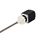 Nema 8 External 30mm Stack 0.24A Lead 2mm(0.07874) Length 150mm - 8E11S0244AC3-150RS | StepperOnline CA