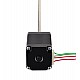Nema 11 External 46mm Stack 0.75A Lead 1.27mm(0.05) Length 250mm - 11E18S0754FD3-250RS | StepperOnline CA