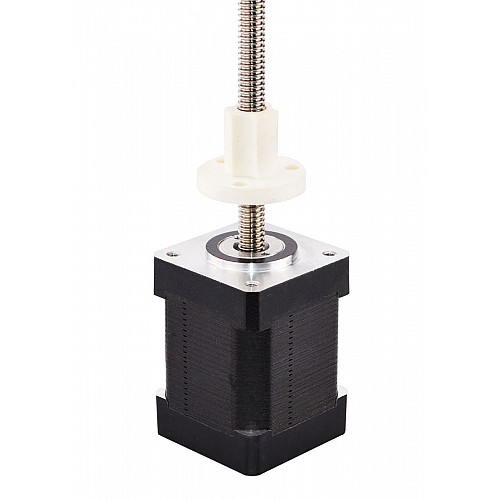 Nema 14 External 48mm Stack 0.91A Lead 1.27mm(0.05) Length 250mm - 14E17S0914FF3-250RS | StepperOnline CA