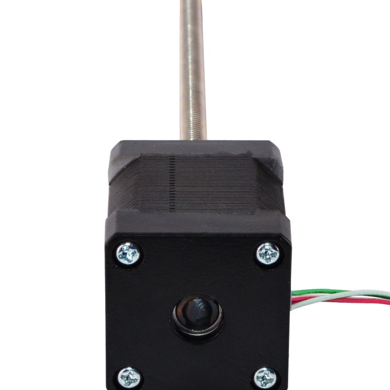 Nema 14 External 48mm Stack 0.91A Lead 2.4384mm(0.096) Length 250mm - 14E17S0914JE3-250RS | StepperOnline CA