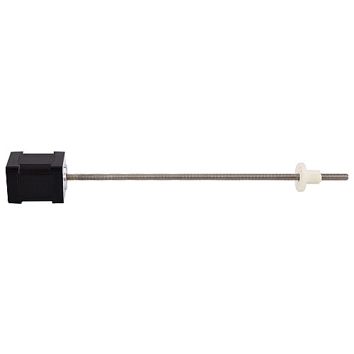 Nema 14 External 48mm Stack 0.91A Lead 4.877mm(0.192) Length 250mm - 14E17S0914QE3-250RS | StepperOnline CA