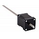 Nema 14 Non-captive 48mm Stack 0.91A Lead 1.27mm(0.05) Length 250mm - 14N17S0914FF3-250RS | StepperOnline CA