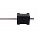Nema 14 Non-captive 48mm Stack 0.91A Lead 1.27mm(0.05) Length 250mm - 14N17S0914FF3-250RS | StepperOnline CA