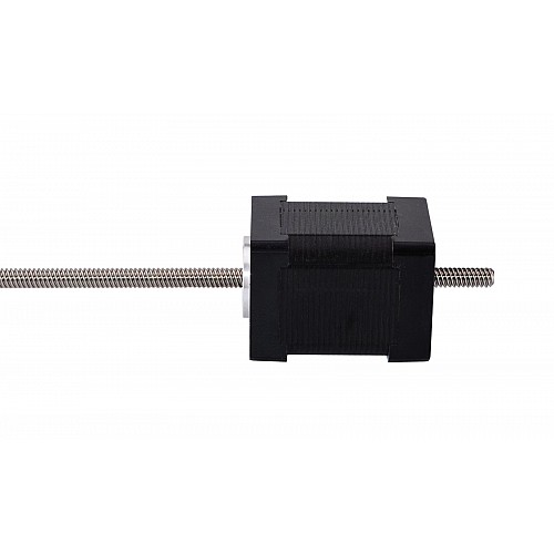 Nema 14 Non-captive 48mm Stack 0.91A Lead 4.877mm(0.192) Length 250mm - 14N17S0914QE3-250RS | StepperOnline CA Nema 14 Non-captive 48mm Stack 0.91A Lead 4.877mm(0.192) Length 250mm - 14N17S0914QE3-250RS | StepperOnline CA