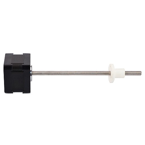 Nema 17 External 34mm Stack 0.7A Lead 0.794mm(0.031) Length 150mm - 17E13S0704LF3-150RS | StepperOnline CA