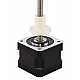 Nema 17 External 34mm Stack 0.7A Lead 0.794mm(0.031) Length 150mm - 17E13S0704LF3-150RS | StepperOnline CA
