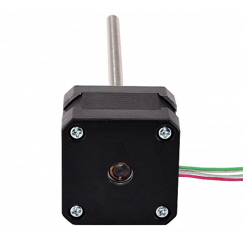 Nema 17 External 34mm Stack 0.7A Lead 0.794mm(0.031) Length 150mm - 17E13S0704LF3-150RS | StepperOnline CA