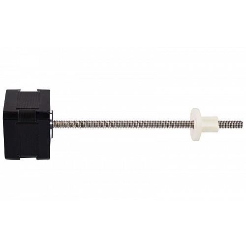Nema 17 External 34mm Stack 1.5A Lead 2.4384mm(0.096) Length 150mm - 17E13S1504JE3-150RS | StepperOnline CA