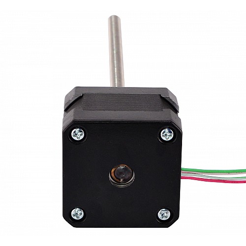 Nema 17 External 34mm Stack 1.5A Lead 4.877mm(0.192) Length 150mm - 17E13S1504QE3-150RS | StepperOnline CA Nema 17 External 34mm Stack 1.5A Lead 4.877mm(0.192) Length 150mm - 17E13S1504QE3-150RS | StepperOnline CA